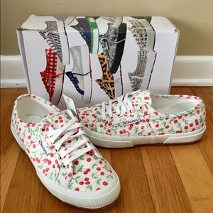 superga cherry sneakers